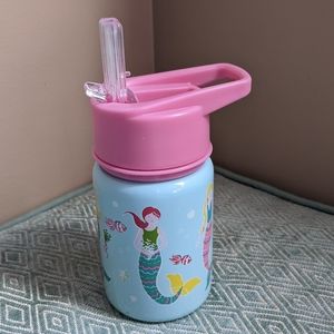 Pottery Barn Stainless Steel Mermaid Theme Water Bottle